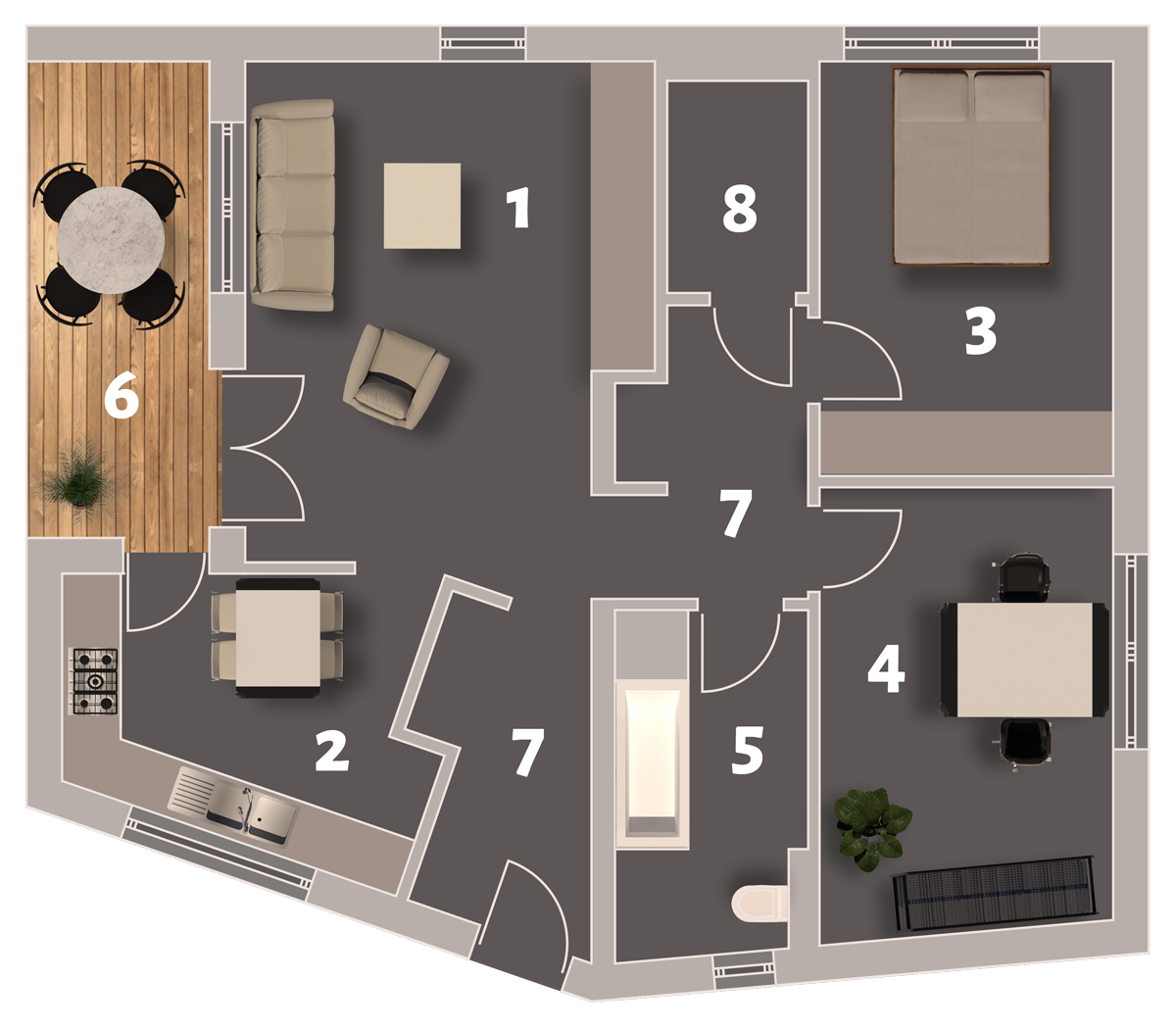 atriumhaus-grundriss-apartment-budapest atriumhaus-grundriss-apartment-budapest